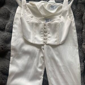 Princess Polly White co-ord set